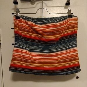Rainbow ReVamped Crop Top US M